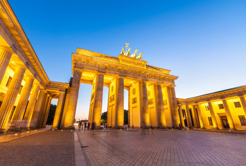 Brandenburg Gate (1788), Berlin, Germany. © travelwitness