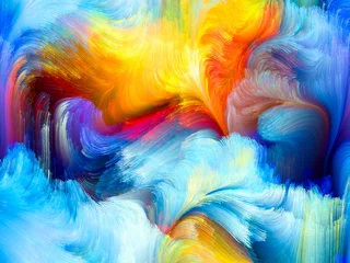 Kussenhoes Colorful Backdrop © agsandrew
