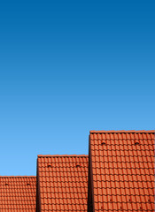 ..roof with clay tiles