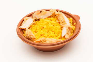 rice with chicken