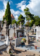 graves at Carcassone Graveyard