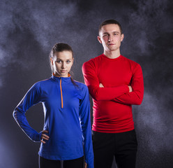 Fitness couple
