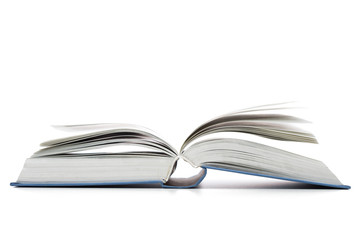 open book on the table
