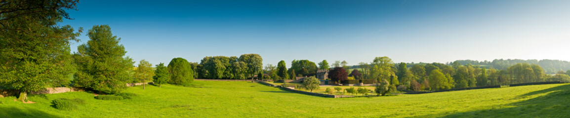 Idyllic rural farmland, Cotswolds UK