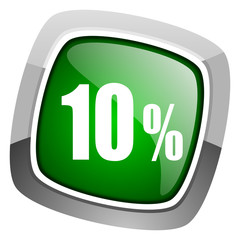 10 percent icon