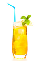 Glass of iced tea