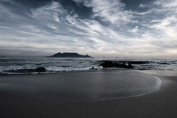Table Mountain from Melkbosstrand