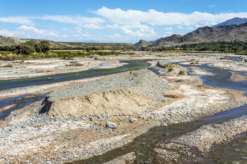 Calchaqui River in Salta, northern Argentina.