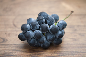 Fresh organic Japanese Kyoho grapes