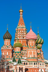 Fototapeta na wymiar Saint Basil Cathedral in Moscow