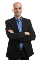 business man isolated on white background