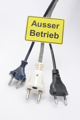 Netzkabel ausser Betrieb 2