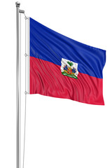 3D Haitian flag