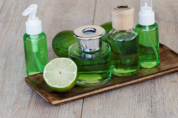 Wellness mit Limetten