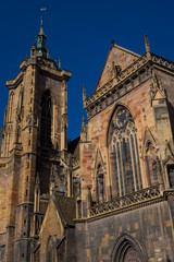 Fototapeta na wymiar cathédrale de Colmar