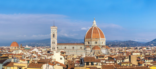 Fototapeta premium Cathedral Santa Maria del Fiore in Florence, Italy