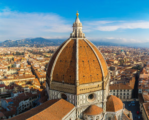 Fototapeta na wymiar Katedra Santa Maria del Fiore we Florencji, Włochy