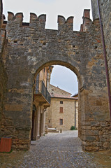 Fototapeta na wymiar Castle of Vigoleno. Emilia-Romagna. Italy.