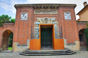 Fototapeta premium Ricci Oddi Modern Art Gallery. Piacenza. Emilia-Romagna. Italy.