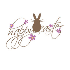 easter card bunny background greetingcard