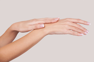 Fototapeta premium Hands care.