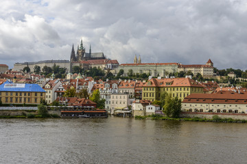 Fototapeta na wymiar View of Prague Castle