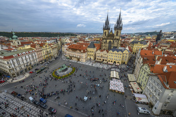 Fototapeta na wymiar Prague's Old Town Square