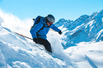 Skifahrer