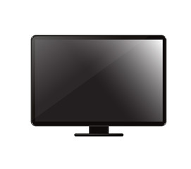TV lcd, led - 3d vector illustration