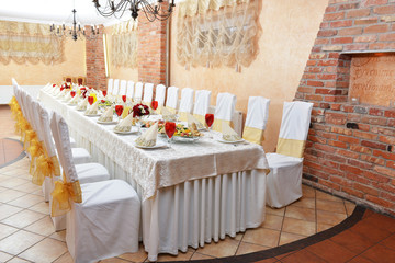 Wedding reception
