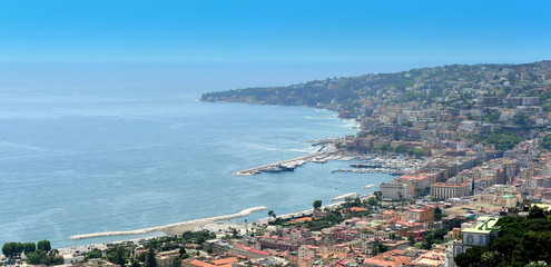 Fototapeta na wymiar coast of Naples, Italy