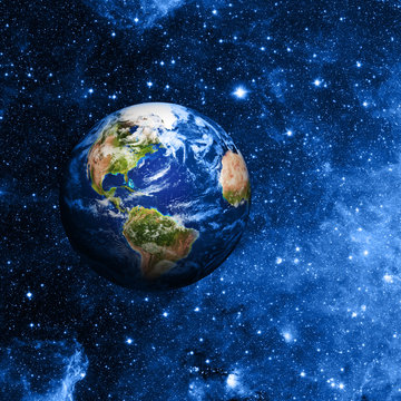 Fototapeta planet earth in space