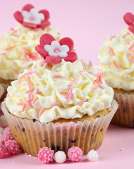 cupcake rosa