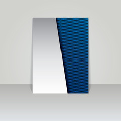 Brochure card banner metal