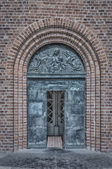 Fototapeta na wymiar Church Doors 02