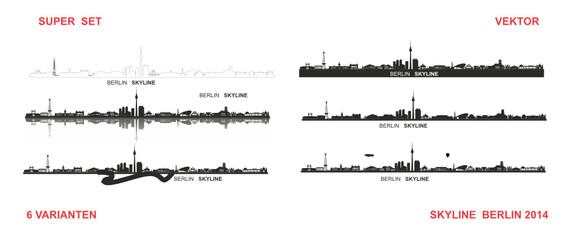 Skyline Berlin 2014 © Instantly