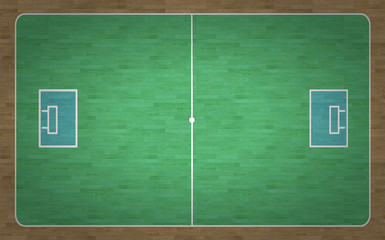 Naklejka premium Innebandy Court