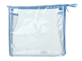 Empty plastic transparent bag