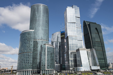 Fototapeta na wymiar Moscow International Business Center