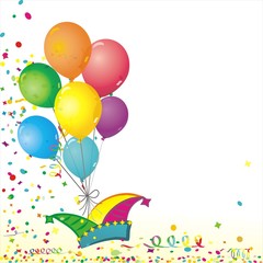 Faschingshintergrund