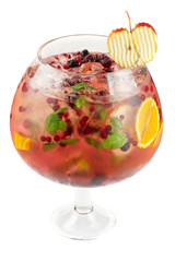 Berries and fruit cocktail