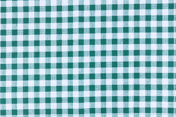Checkered textile background