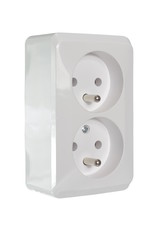 electrical  jack white plastic socket