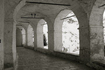 Obraz premium Porticato del Santuario San Magno