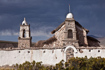Fototapeta na wymiar Bolivia - colonial church