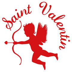St Valentin - symbole - obrazy, fototapety, plakaty
