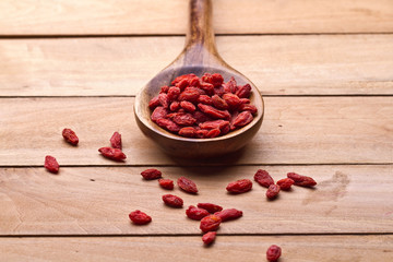Chinese wolfberry(Lycium barbarum). goji berries