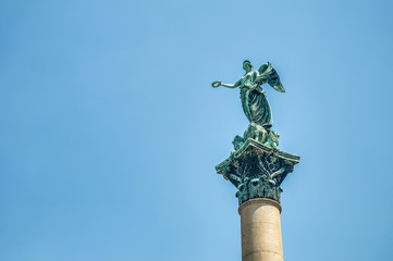 Jubilee Column at Castle Square in Stuttgart, Germany