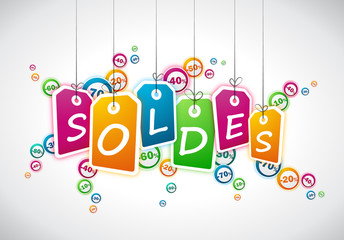 Soldes - Illustration vectorielle