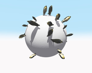 planeta penguin © juanjo